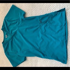 Blue scrub top - Scrubaid